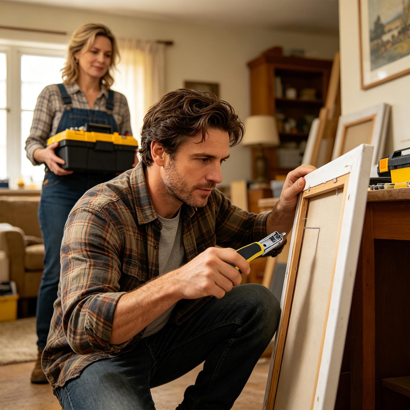Home Improvement Ending - คีมตัดปลายแบบไม่ลื่นไถล คีมงานหนัก คีมดึงลวดเย็บกระดาษ สำหรับงานปรับปรุงบ้าน งานก่อสร้าง งานช่างไม้