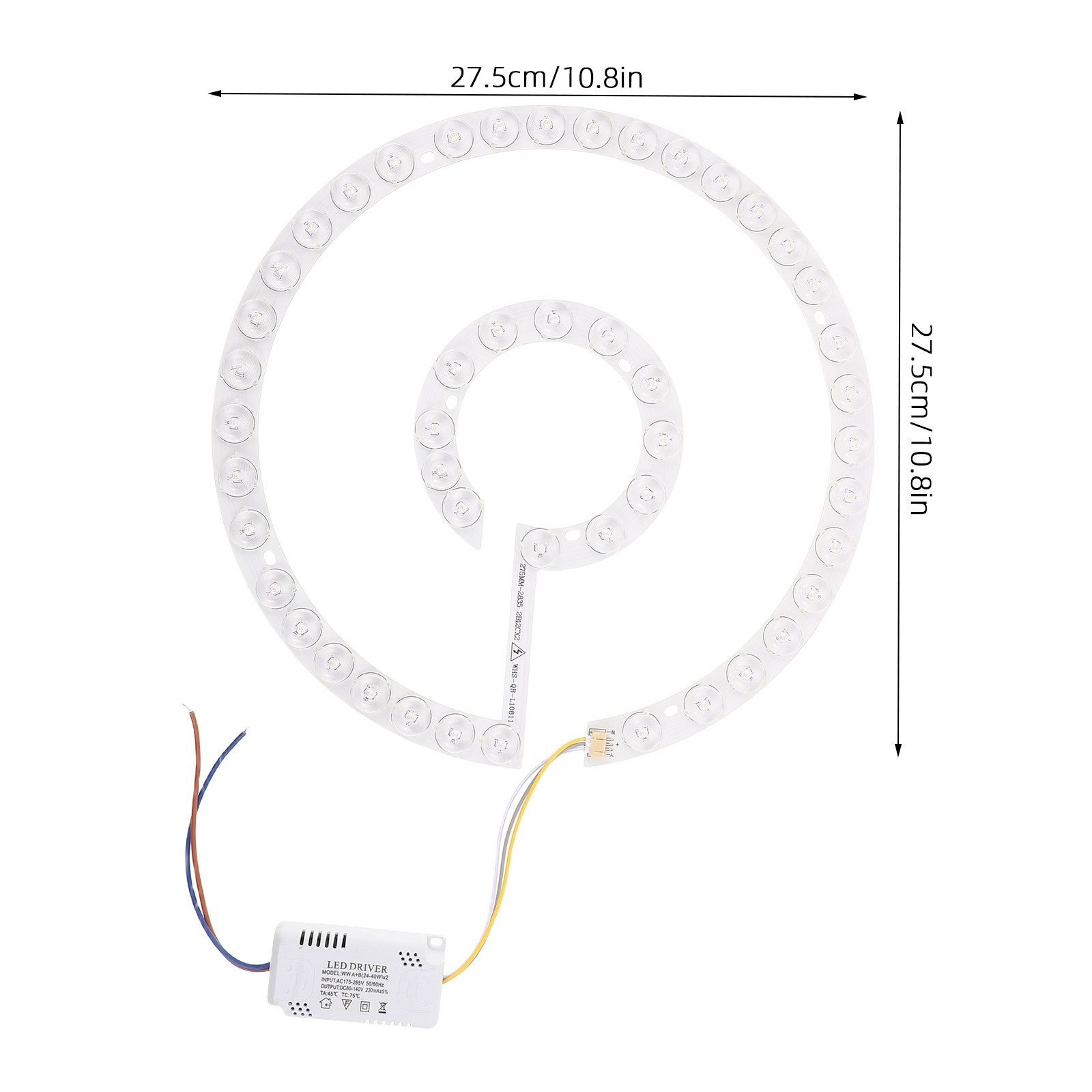 แผงไฟ LED สำหรับพัดลมเพดาน 54W - Ceiling Fan Mount บทวิจารณ์และราคา