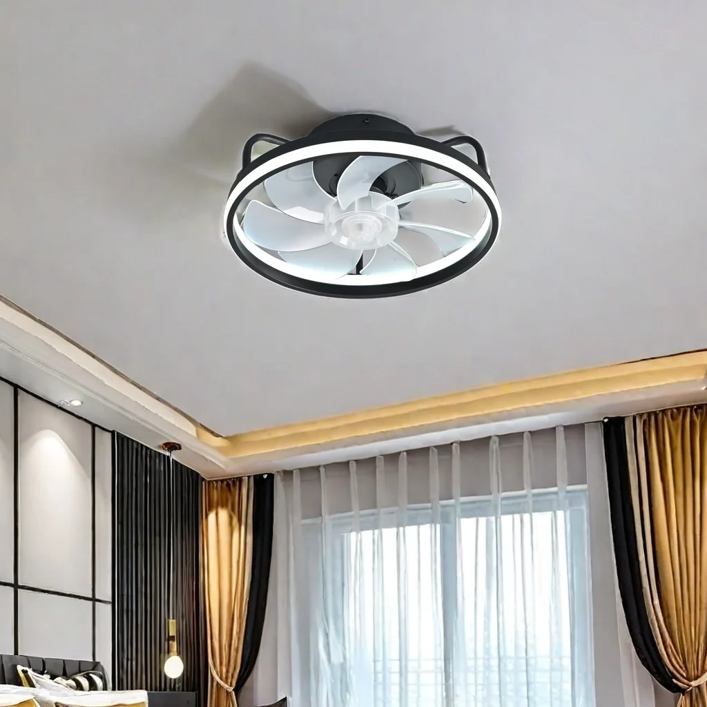 2 in 1 โมเดิร์นพัดลมเพดานสมาร์ - Ceiling Fan Mount บทวิจารณ์และราคา