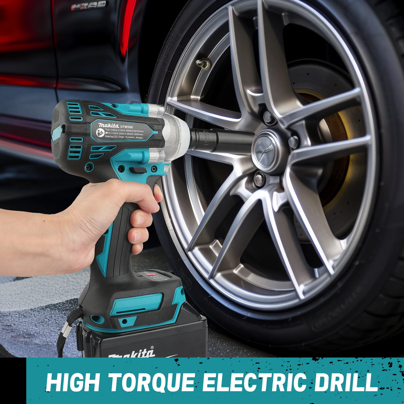 เครื่องขันน็อตแบบใช้แบตเตอรี่  - Makita Drill Dtw300 บทวิจารณ์และราคา