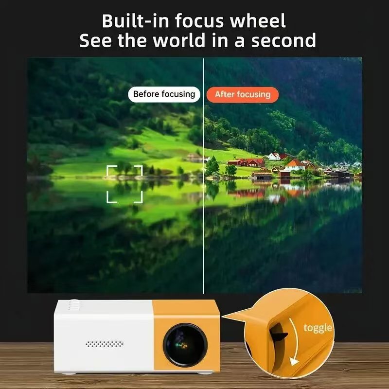 โปรเจคเตอร์มินิ LED รุ่นอัพเกร - Home Improvement Videos บทวิจารณ์และราคา