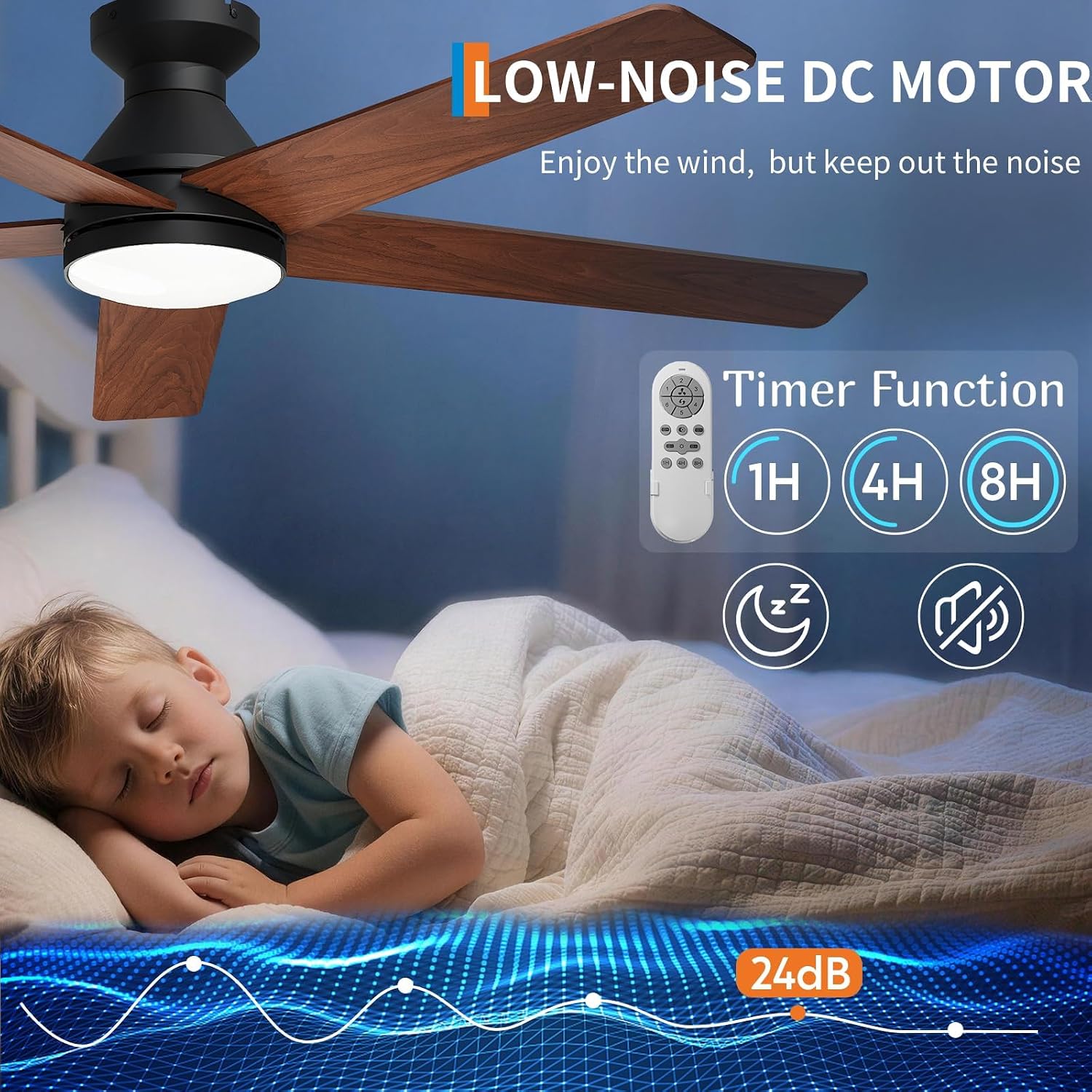 พัดลมเพดานแบบต่ำขนาด 42/52 นิ้ - Ceiling Fan Mount บทวิจารณ์และราคา