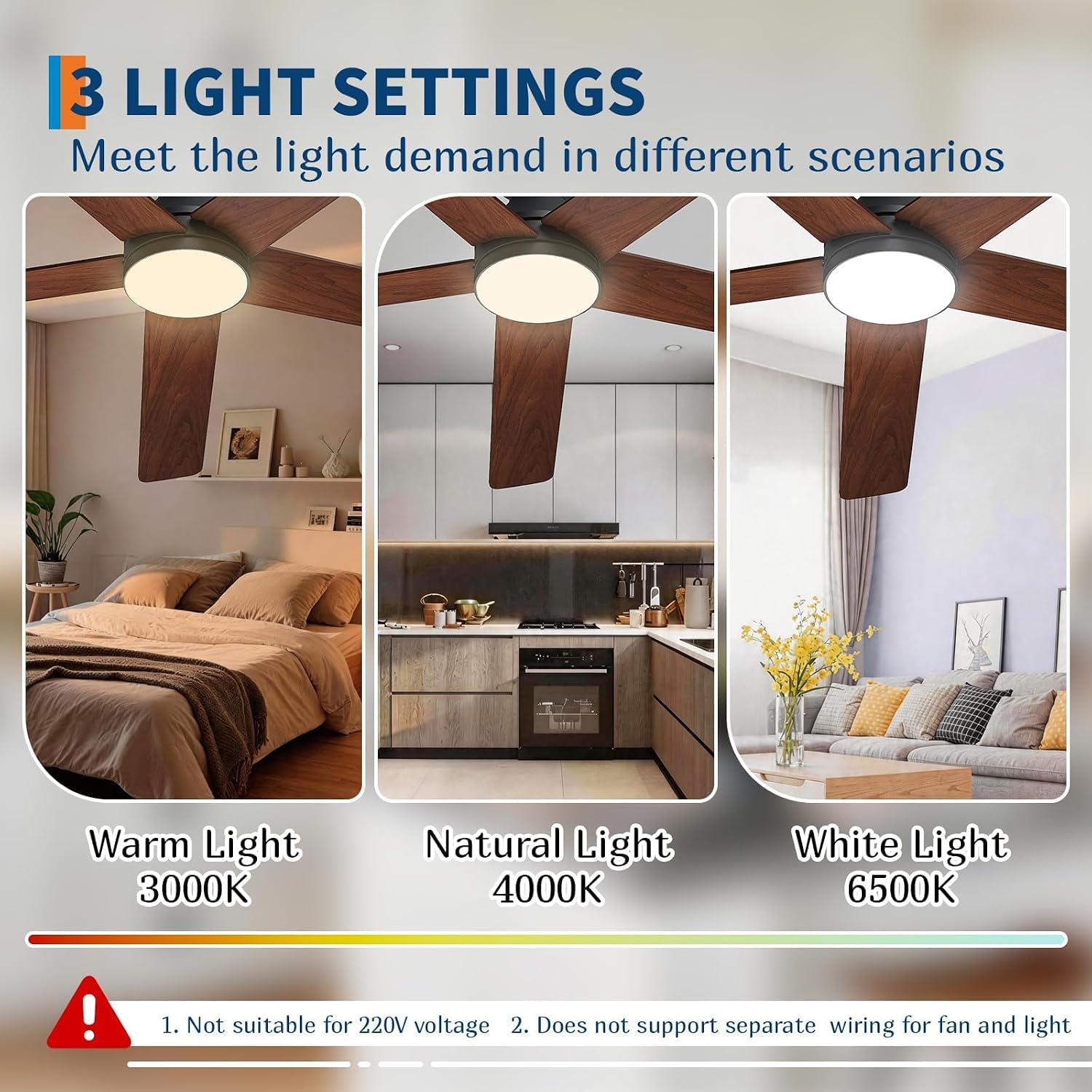 พัดลมเพดานแบบต่ำขนาด 42/52 นิ้ - Ceiling Fan Mount บทวิจารณ์และราคา