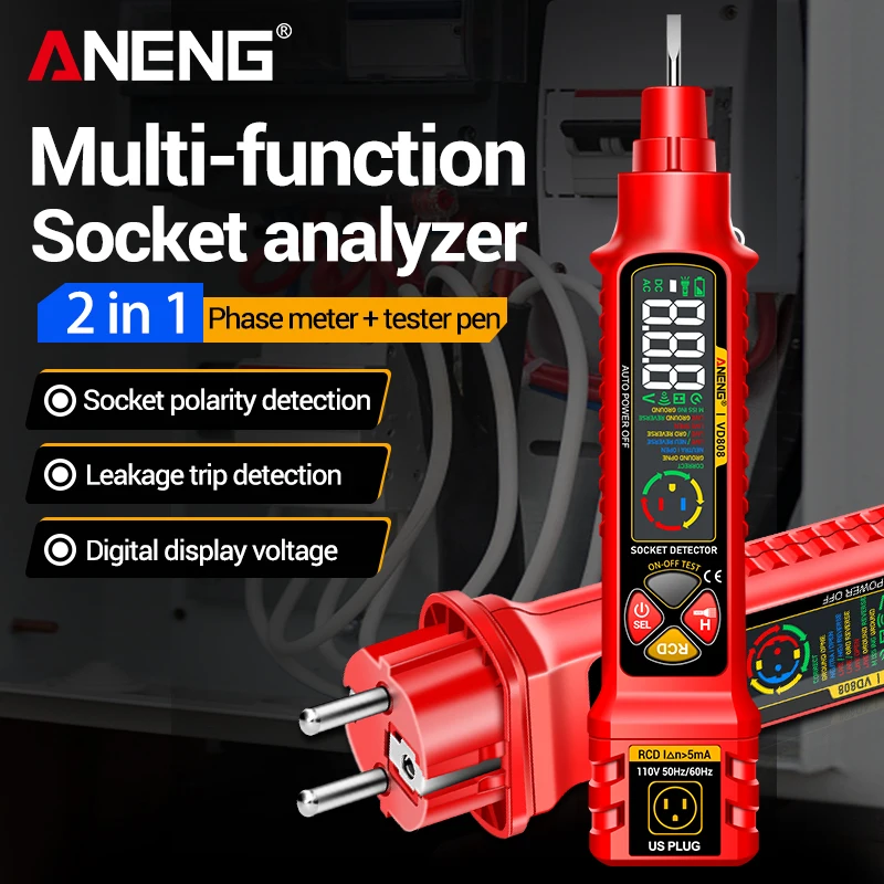 เครื่องทดสอบวงจรไฟฟ้า ANENG VD - Circuit Breaker Finder บทวิจารณ์และราคา