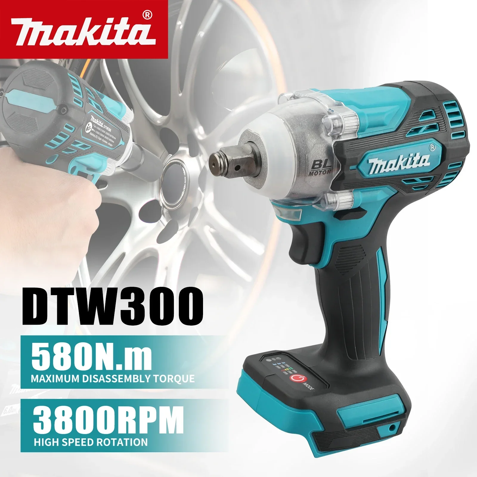 ชุดเครื่องมือไร้สาย Makita DTW - Makita Drill Dtw300 บทวิจารณ์และราคา