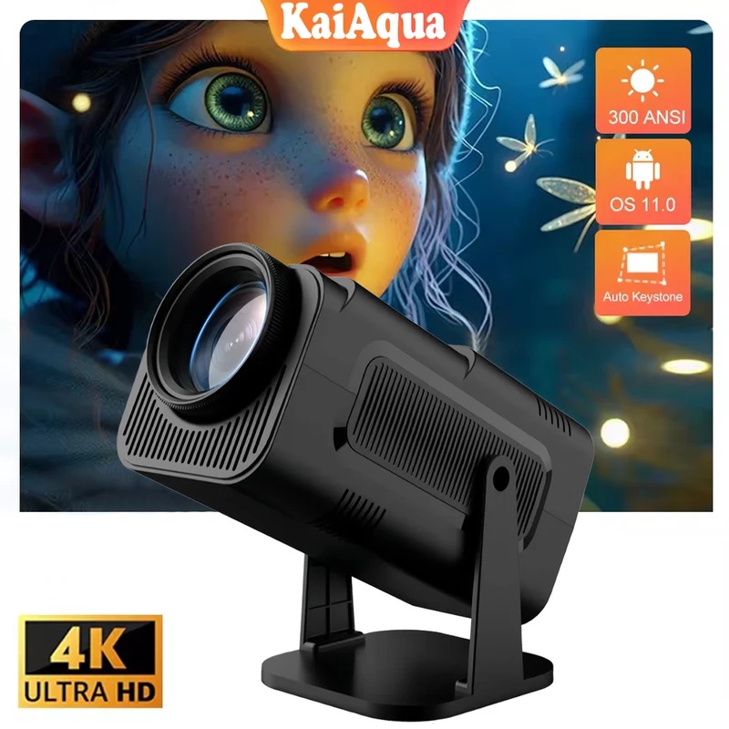 โปรเจคเตอร์ 4K Android 11 ความ - Home Improvement Videos บทวิจารณ์และราคา