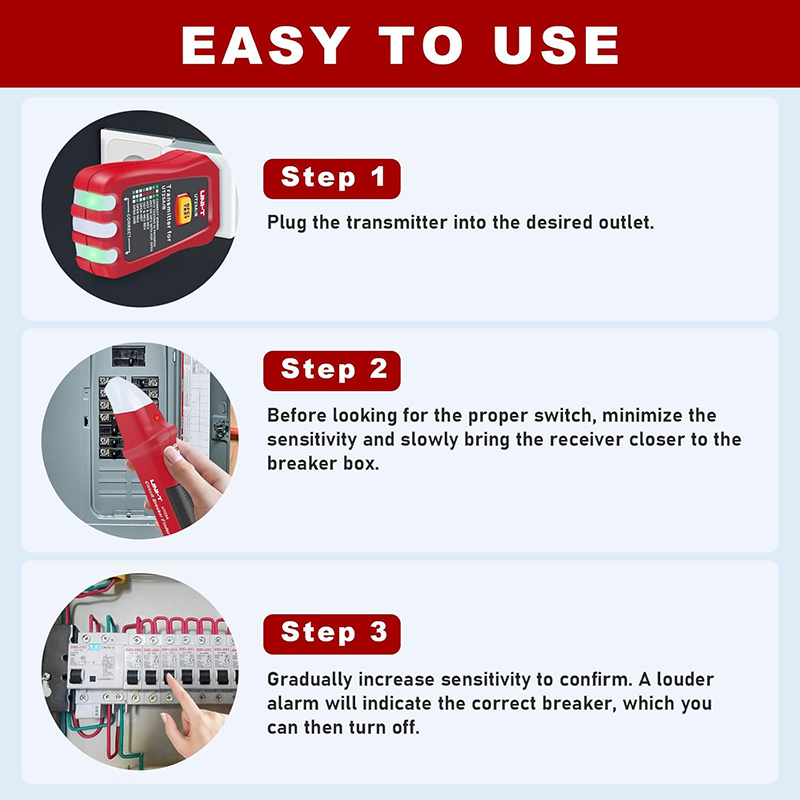 เครื่องมือค้นหาเบรกเกอร์วงจรไฟ - Circuit Breaker Finder บทวิจารณ์และราคา