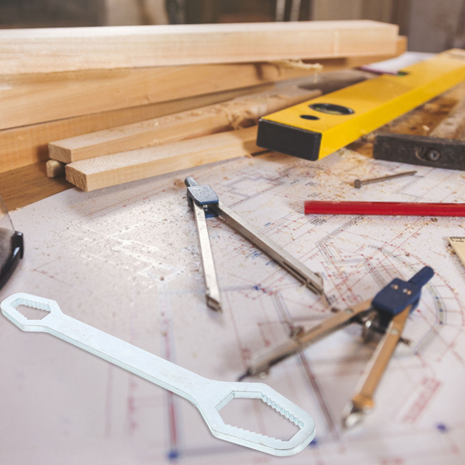 ประแจอเนกประสงค์สองด้าน ขนาด 8 - Home Improvement Ending บทวิจารณ์และราคา